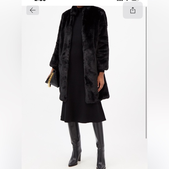 Nwt Cefinn faux fur coat size 6US - Picture 13 of 14